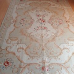 花柄カーペット１８０×２６０の画像