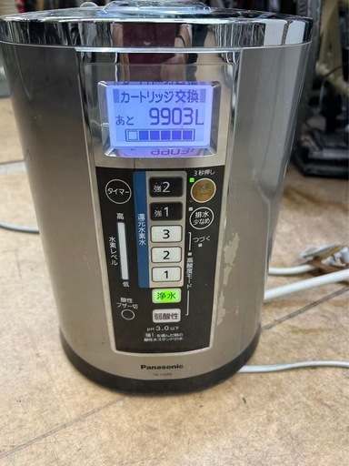 Panasonic TK-HS90 パナソニック アルカリイオン整水器 電解水 還元水素水生成器