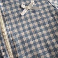 チェック柄 ラッシュガード 110cmの画像