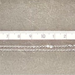 4580円26日まで‼️モアサナイト スクエア 1ct ネックレス 22861395の画像