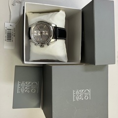 【美品】クリオブルー　メンズ腕時計　箱付の画像