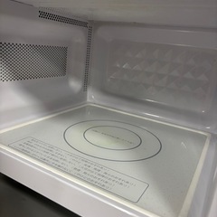 美品 HITACHI 日立 800W 単機能 電子レンジ HMR-FT183 2020年製 フラットタイプの画像