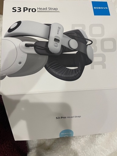 BOBOVR S3 Proバッテリーストラップアクセサリー、ヘッドエアコン、35Wh ホットスワップ可能なバッテリーパック、 Quest 3/3S と互換性あり