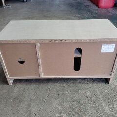 ニトリ　リズバレー　木目調TVボード　テレビ台『中古美品』の画像