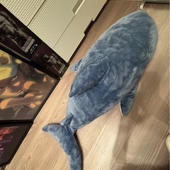 サメ ぬいぐるみ 110㎝の画像