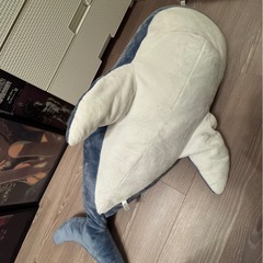 サメ ぬいぐるみ 110㎝の画像