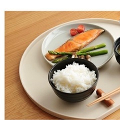 半月盆　お盆　　プレート　2枚まとめ売りの画像