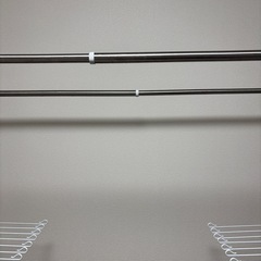 大容量 洗濯物干しラック 伸縮タイプ の画像