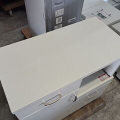 ニトリ　コパン　キッチンカウンター　キッチンボード　食器棚『中古美品』の画像