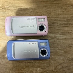 引き取り者決定
　希少完動品　SONY sybers shot U  2台の画像