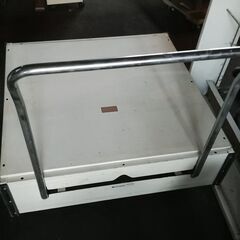 chuunichi パレット型台車 フラット台車 耐荷重500kg ハンドル着脱可能 2台ありの画像