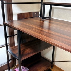 パソコンデスク　　L字型の画像