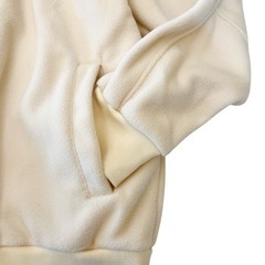 新品未使用　部屋着　上下セット　ワイドパンツ　ボアパーカー　セットアップの画像