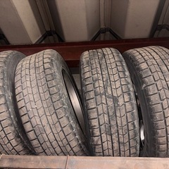 ハイエース　スタッドレス　ホイールの画像