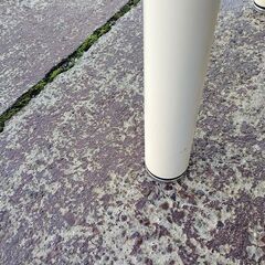 診療ベッド　マッサージベッド　整体ベッド　青ビニール張り『中古良品』W600の画像