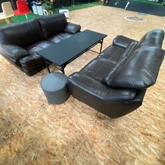 本革ソファーの画像