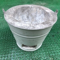 ハンドメイド　七輪と串セットの画像