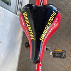 子供用自転車/18インチ/ブリヂストン　BRIDGESTONE/赤/男の子の画像