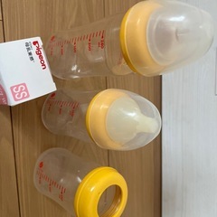 Pigeon哺乳瓶３本セットの画像