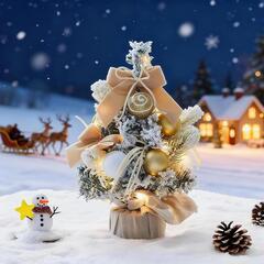 クリスマスツリー⭐️卓上 ミニツリー 北欧 30cm 飾りつけ クリスマス 飾りの画像