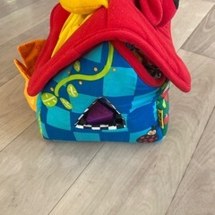 K's Kids ケーズキッズ シェイプ・ソーティングハウス 布製　知育玩具の画像