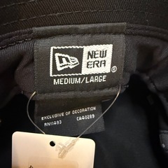 【新品】NEW ERA バケット01 ベーシック ツイルコットン ブラックの画像