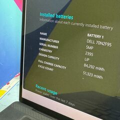 JC0864　美品 デル Precision 5550 UHD+タッチ液晶 32GB 1TB　大画面　大容量の画像