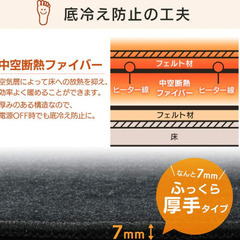 ホットカーペット（アイリスオーヤマ）の画像