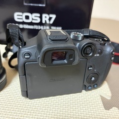 Canon EOS R7 RF-S18-150 IS STM レンズキット ブラック　ショット数3400 美品の画像
