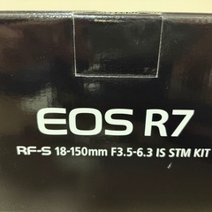 Canon EOS R7 RF-S18-150 IS STM レンズキット ブラック　ショット数3400 美品の画像
