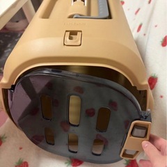 リッチェル キャンピングキャリーファイン S ブラウンの画像