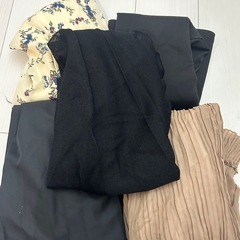 女性のスカート　5枚セット 中古物の画像