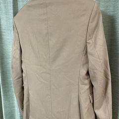 【ZARA】 ザラ　ジャケット　ベージュ テーラードジャケットサイズM ZARA ザラ ベージュ ジャケットの画像