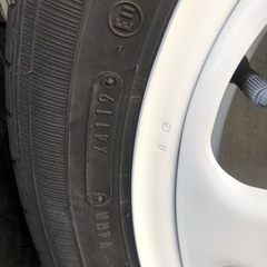 【美品】ハスラー15インチ純正ホイールタイヤセットの画像