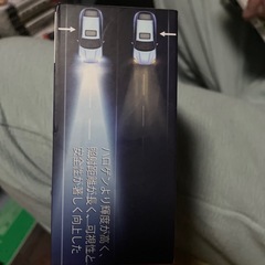 車のライトH8の画像