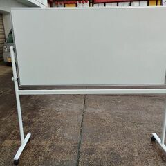 イトーキ　ホーロー板　自立両面ホワイトボード『中古良品、板面小傷あり』1800ｘ900　複数入荷！の画像