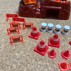 綺麗めトミカ！工事現場！おまけ付き！の画像