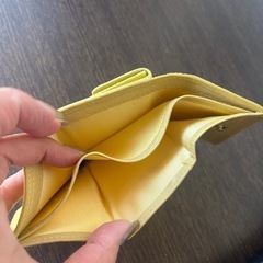 【中古】BARCOS シュリンクレザー　三つ折り財布の画像