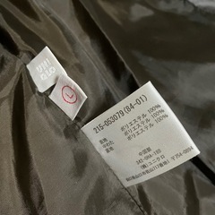 ユニクロ　UNIQLO フード付き ダウンジャケット　ジャンパー　L 焦茶色　ブラウン215-053079(84-01)の画像