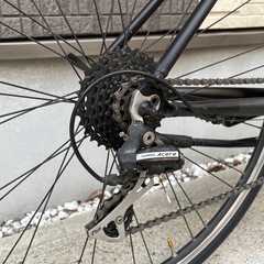 【整備済み】Bianchi ビアンキ c-sport マットブラック 新品部品 クロスバイクの画像