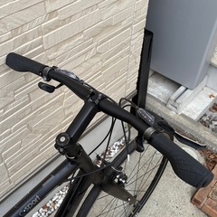 【整備済み】Bianchi ビアンキ c-sport マットブラック 新品部品 クロスバイクの画像