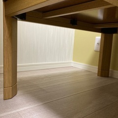 こたつ（120✖️80、高さ2段階、布団あり）の画像