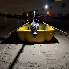 買ってすぐ乗れます！ ボートエース 25 2馬力エンジン　魚群探知機付き！の画像