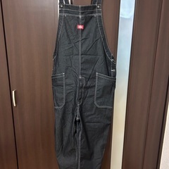 デニム柄サロペットの画像