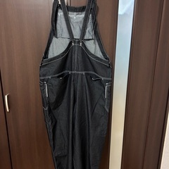 デニム柄サロペットの画像