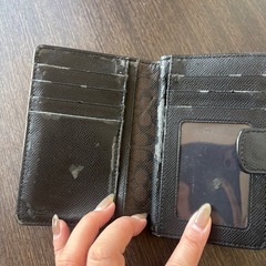 【中古】　coach 二つ折り財布の画像