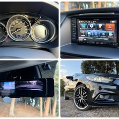 ⭕️ローン&クレジット決済OK⭕️◆車検R8年6月◆H25年アテンザワゴン◆純正ナビ◆本革シート◆自動ブレーキ◆前後ドラレコ◆の画像