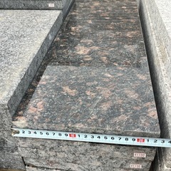 【御影石 ブラックオレンジ】780㎜×225㎜×30㎜　の画像