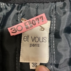 パリブランド🔴コートmサイズの画像