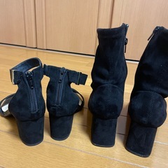 スェードブーツ☆サンダルの画像